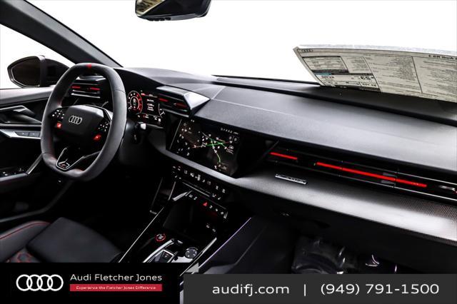 new 2025 Audi RS 3 car, priced at $77,340