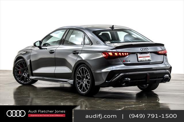 new 2025 Audi RS 3 car, priced at $77,340