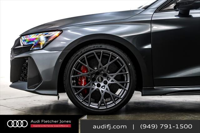new 2025 Audi RS 3 car, priced at $77,340