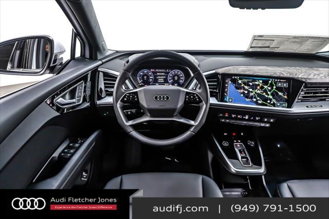 new 2025 Audi Q4 e-tron Sportback car, priced at $62,475