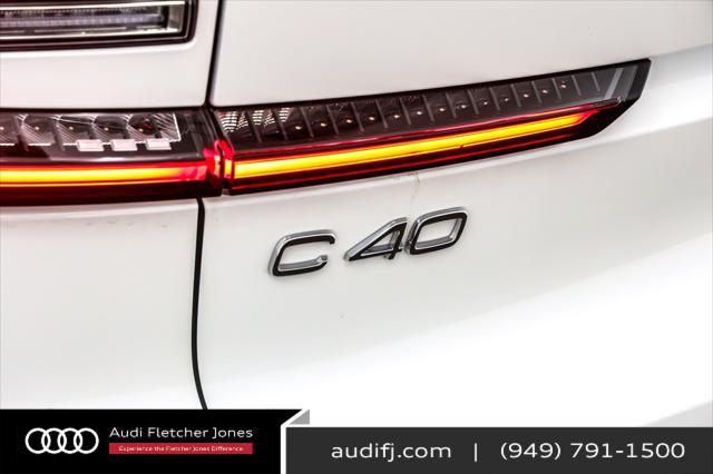 used 2024 Volvo C40 Recharge Pure Electric car, priced at $39,394