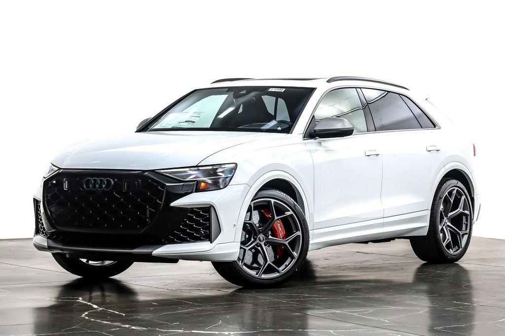 new 2025 Audi RS Q8 car, priced at $148,845