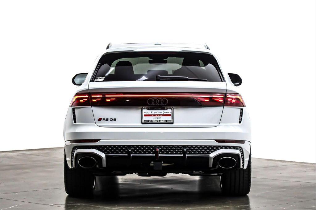 new 2025 Audi RS Q8 car, priced at $148,845