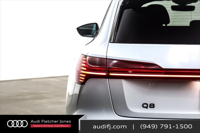 used 2024 Audi Q8 e-tron car, priced at $46,394