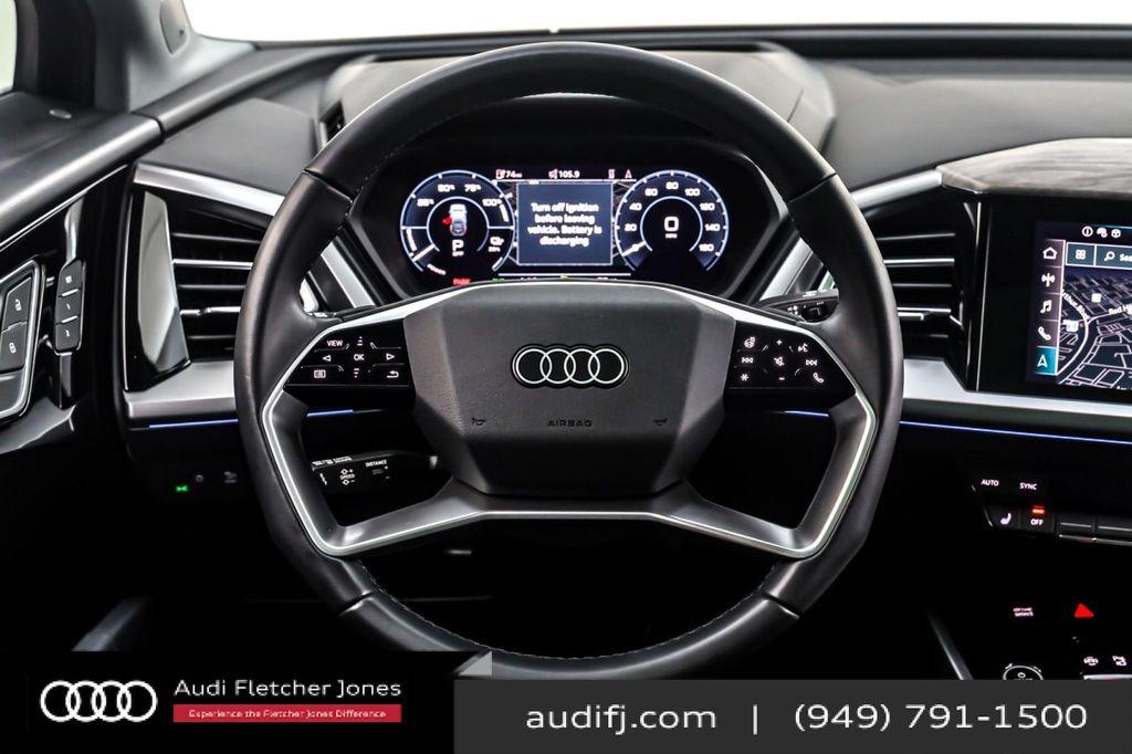 used 2022 Audi Q4 e-tron car, priced at $34,893