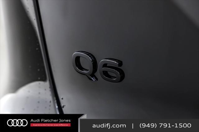 new 2025 Audi Q6 e-tron car, priced at $69,660