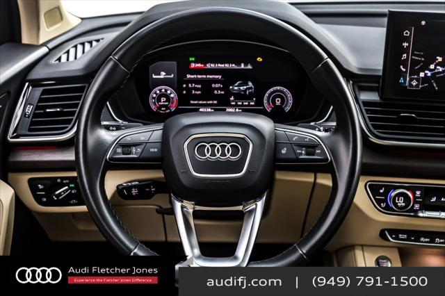 used 2022 Audi Q5 car, priced at $33,394