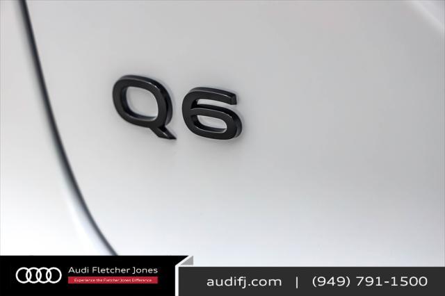 new 2025 Audi Q6 e-tron car, priced at $72,660