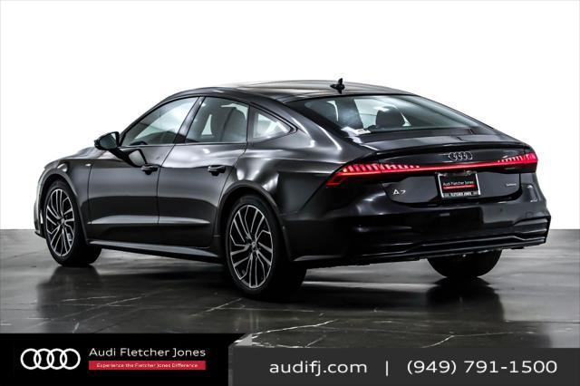 new 2025 Audi A7 car, priced at $82,085