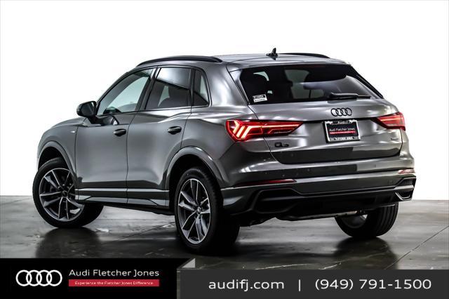 new 2024 Audi Q3 car, priced at $46,985