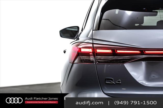 used 2023 Audi Q4 e-tron car, priced at $33,894