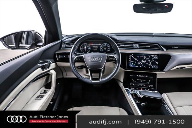 used 2024 Audi Q8 e-tron car, priced at $52,393