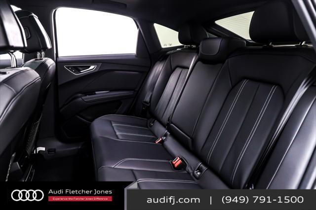 new 2025 Audi Q4 e-tron Sportback car, priced at $62,285