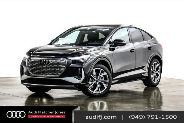 new 2025 Audi Q4 e-tron Sportback car, priced at $62,285