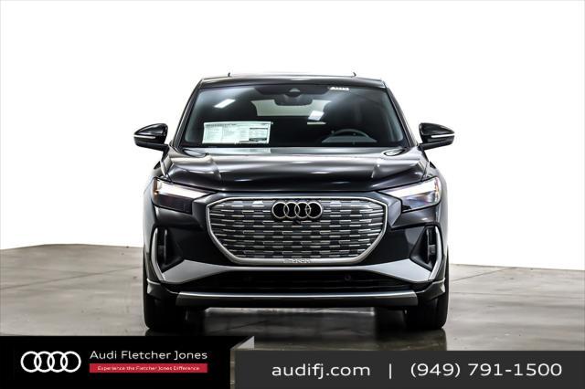new 2025 Audi Q4 e-tron Sportback car, priced at $62,285