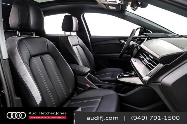 new 2025 Audi Q4 e-tron Sportback car, priced at $62,285