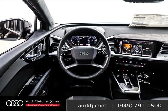 new 2025 Audi Q4 e-tron Sportback car, priced at $62,285