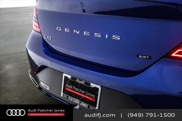 used 2023 Genesis G70 car, priced at $38,394