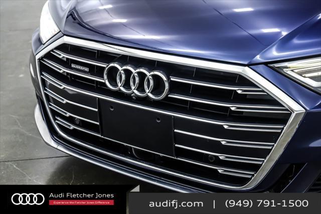 used 2020 Audi A8 car, priced at $39,894