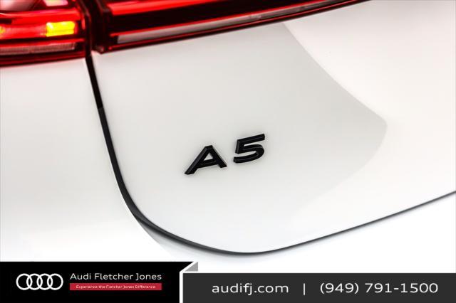 new 2025 Audi A5 car, priced at $53,685