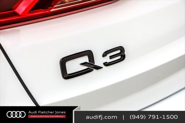 new 2024 Audi Q3 car, priced at $45,935