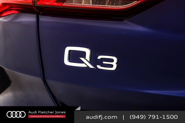 new 2024 Audi Q3 car, priced at $44,685