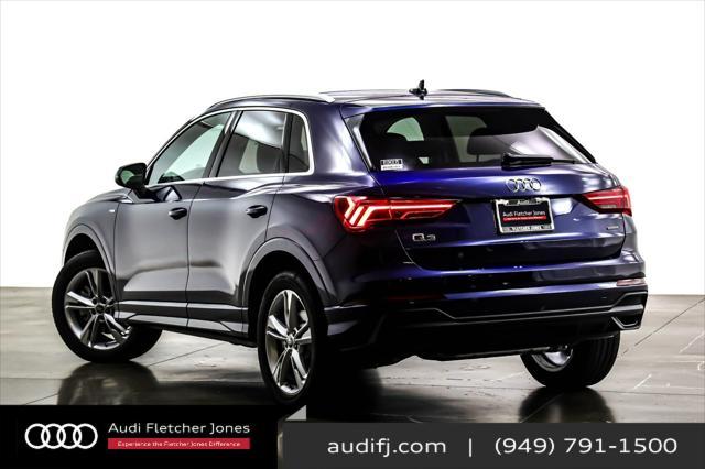 new 2024 Audi Q3 car, priced at $44,685