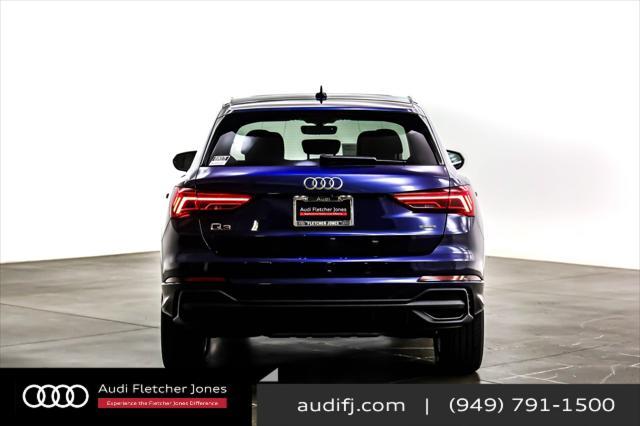 new 2024 Audi Q3 car, priced at $44,685