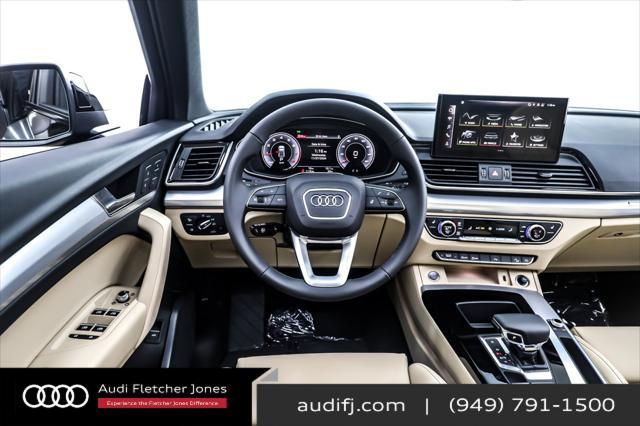 new 2025 Audi Q5 car, priced at $53,845