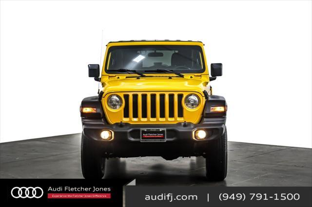 used 2020 Jeep Wrangler Unlimited car, priced at $26,893