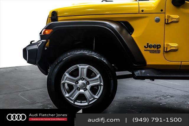 used 2020 Jeep Wrangler Unlimited car, priced at $26,893