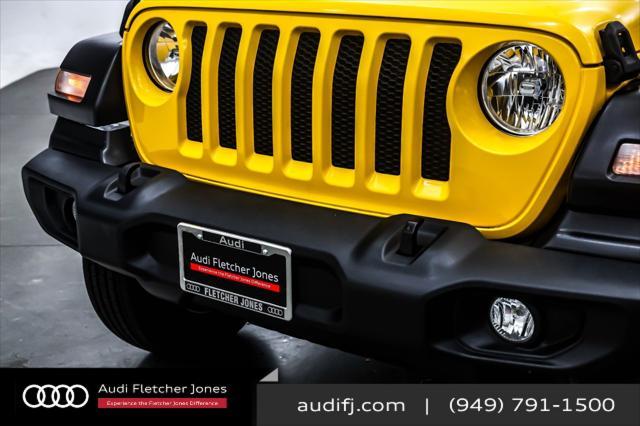 used 2020 Jeep Wrangler Unlimited car, priced at $26,893