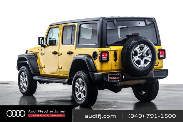 used 2020 Jeep Wrangler Unlimited car, priced at $26,893