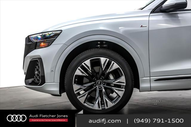 new 2025 Audi Q8 car, priced at $85,485