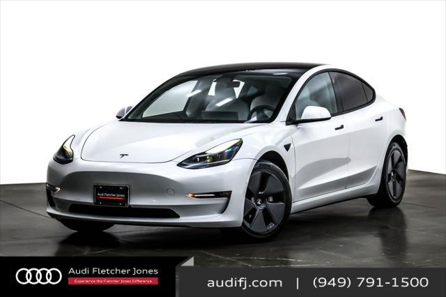 used 2022 Tesla Model 3 car, priced at $28,894