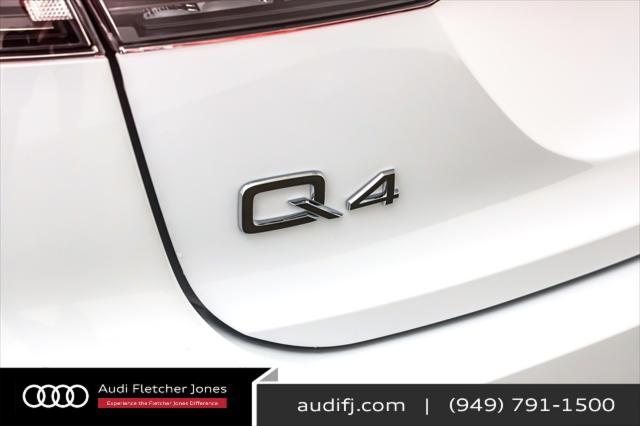 new 2025 Audi Q4 e-tron car, priced at $62,985