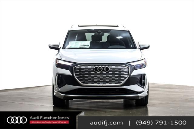 new 2025 Audi Q4 e-tron car, priced at $62,985