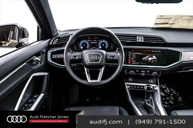 new 2024 Audi Q3 car, priced at $44,520