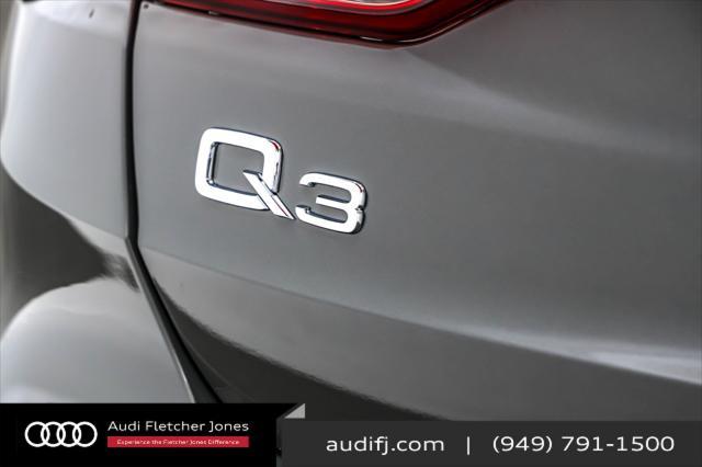 new 2024 Audi Q3 car, priced at $44,520