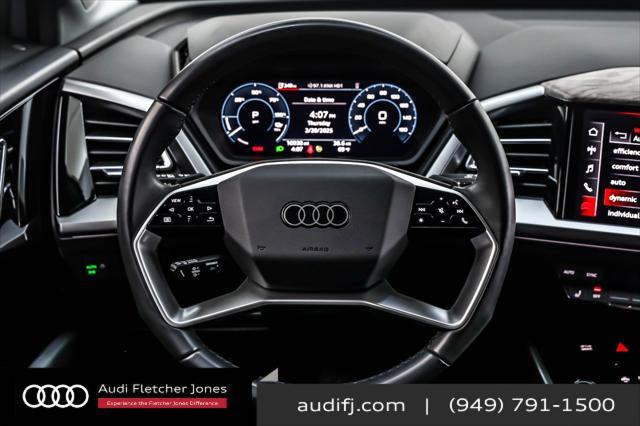 used 2024 Audi Q4 e-tron Sportback car, priced at $39,894