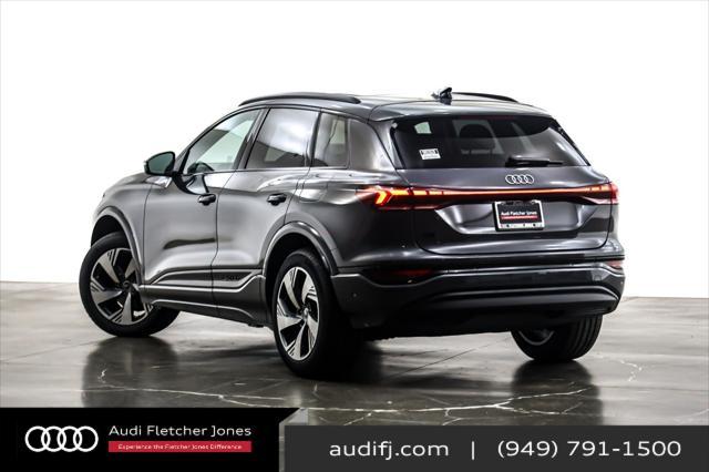 new 2025 Audi Q6 e-tron car, priced at $74,905