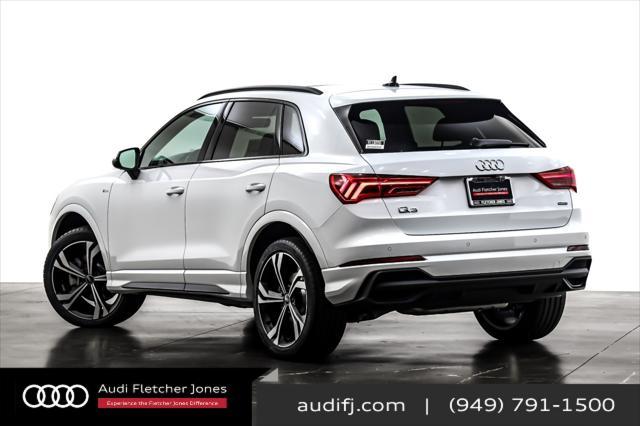 new 2024 Audi Q3 car, priced at $46,590