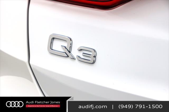 new 2024 Audi Q3 car, priced at $46,590