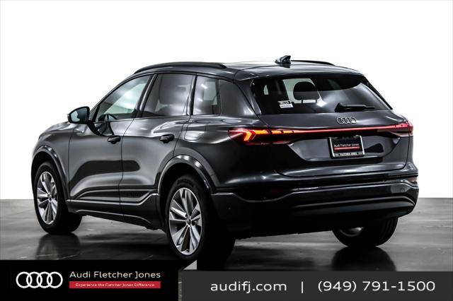 new 2025 Audi Q6 e-tron car, priced at $70,065