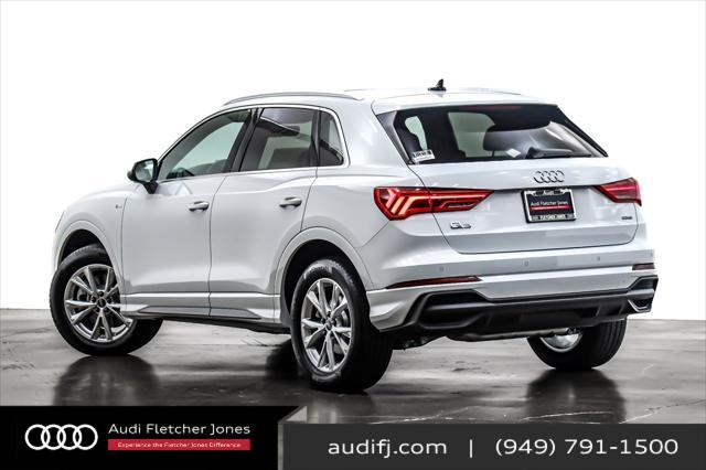 new 2024 Audi Q3 car, priced at $43,885