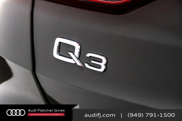 new 2024 Audi Q3 car, priced at $44,820