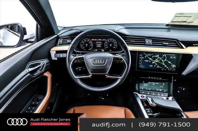 new 2024 Audi Q8 e-tron car, priced at $77,035