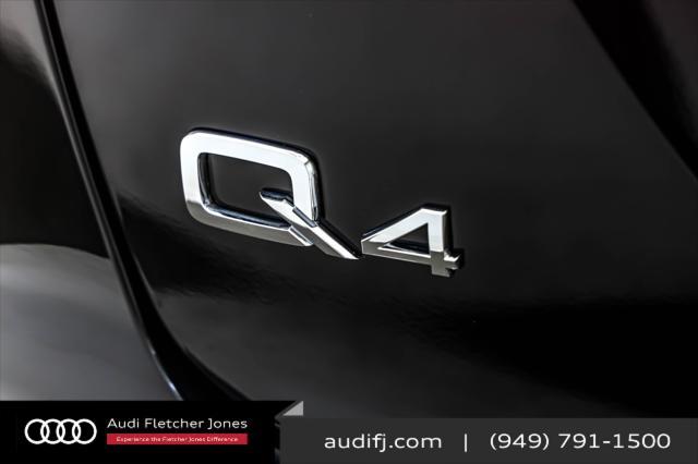 new 2025 Audi Q4 e-tron Sportback car, priced at $62,285
