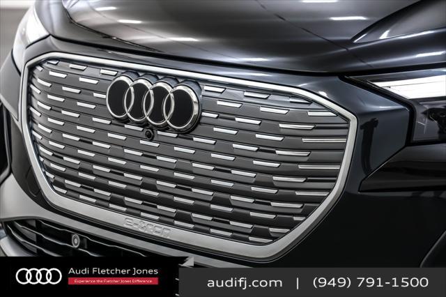 new 2025 Audi Q4 e-tron Sportback car, priced at $62,285