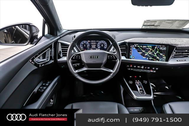 new 2025 Audi Q4 e-tron Sportback car, priced at $62,285